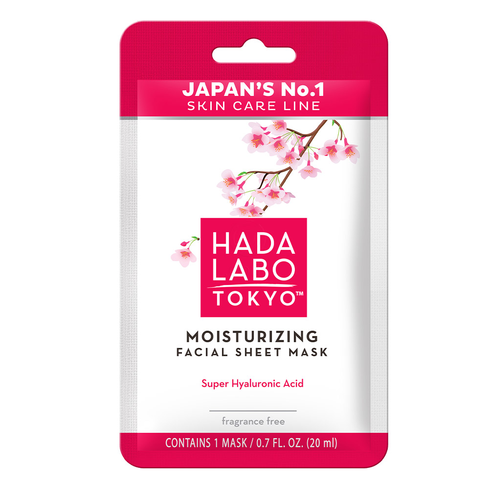 Darilo: Hada Labo Tokyo White, vlažilna maska za obraz v robčku (1 kos)