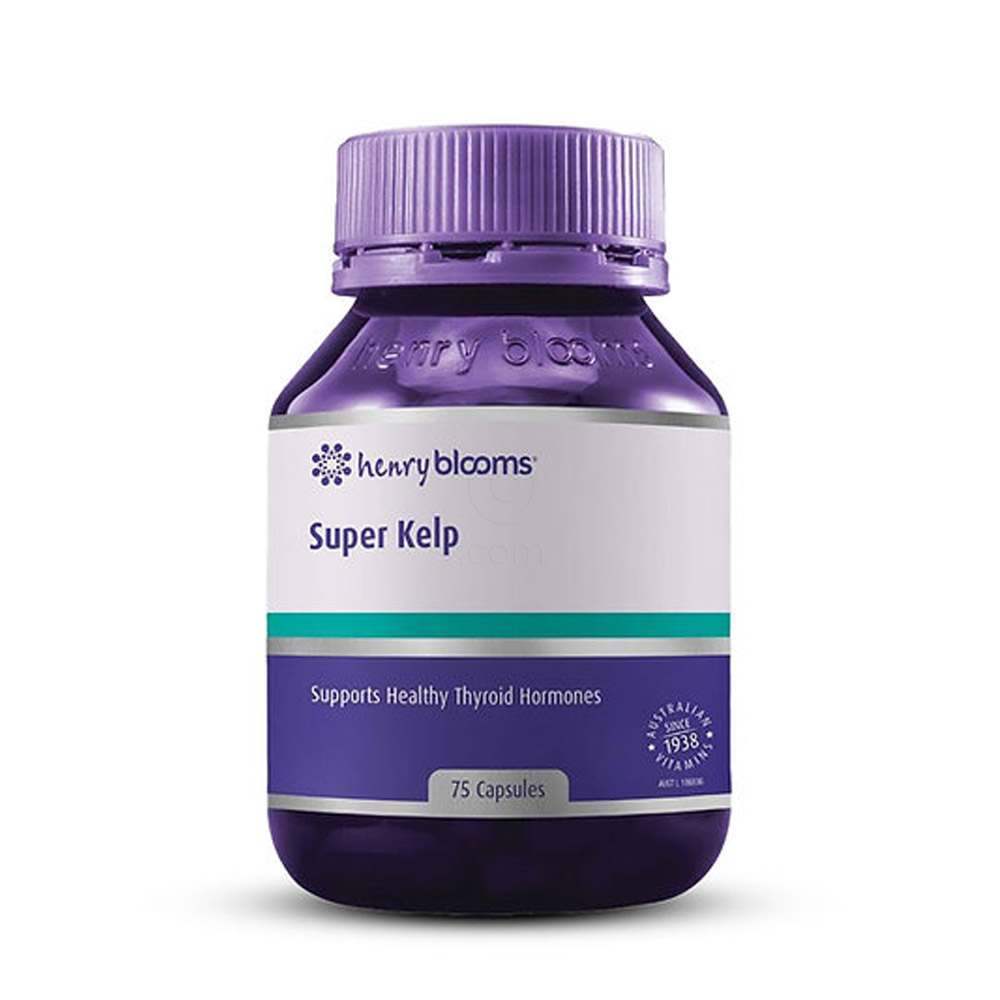 Blooms Super Kelp, kapsule (75 kapsul)