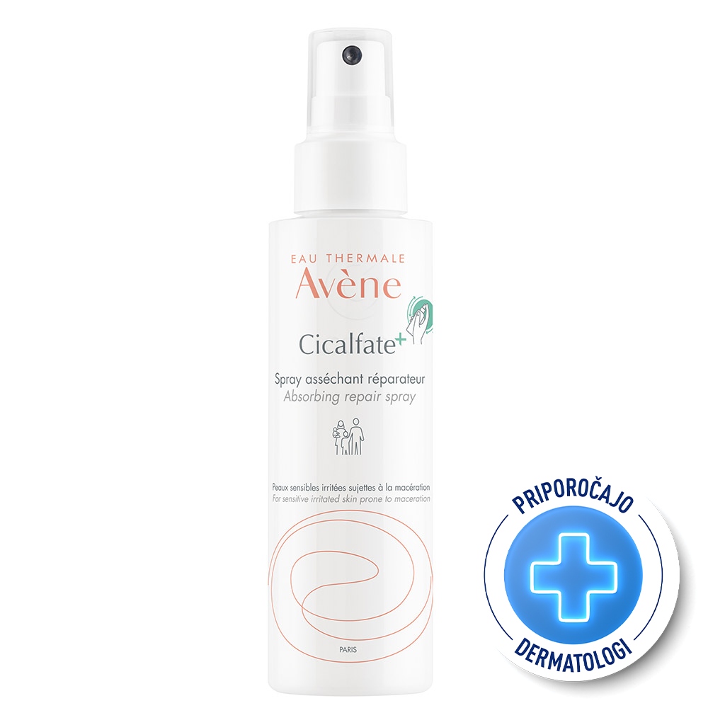 Avene Cicalfate+, regenerativno pršilo, ki suši (100 ml)