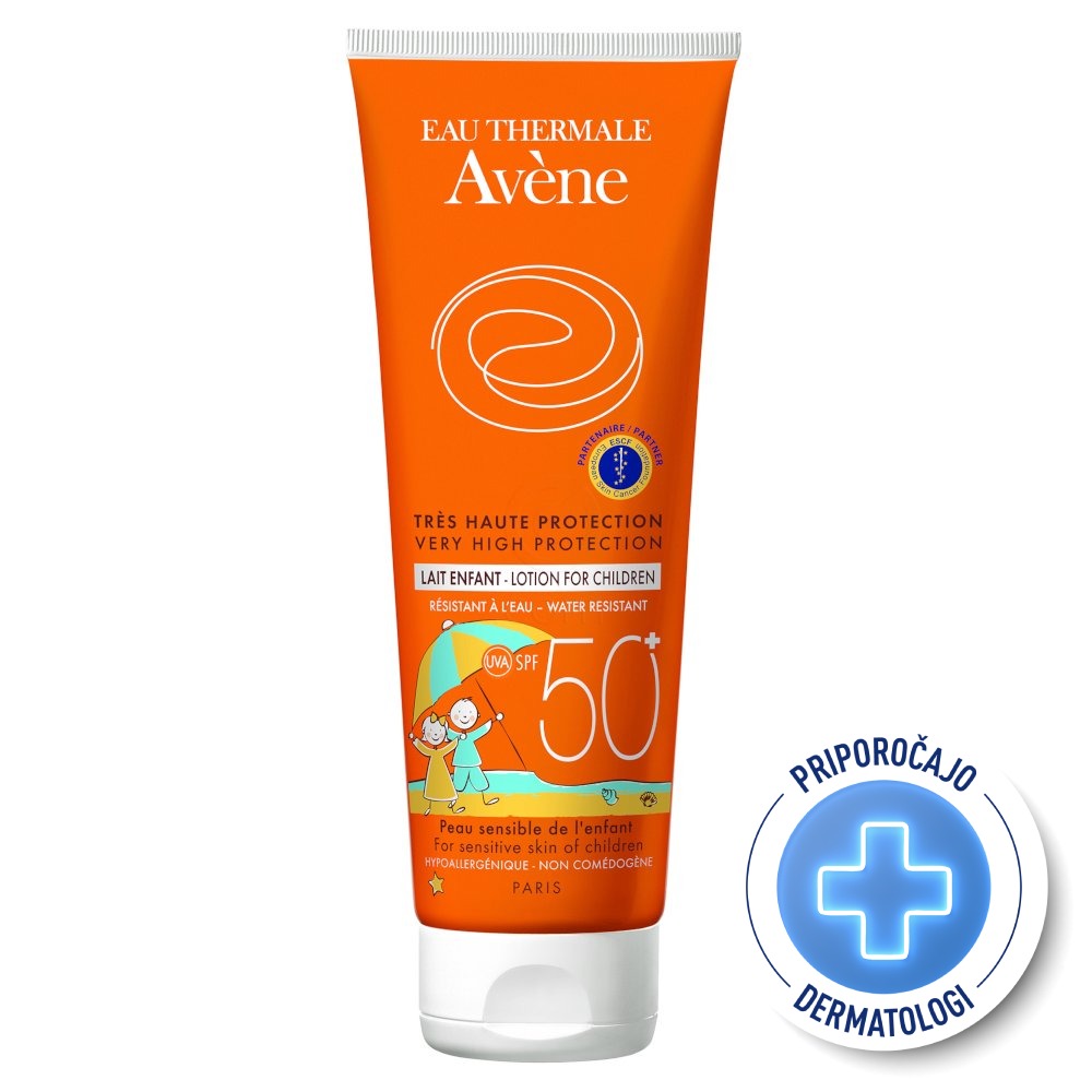 Eau Thermale Avene Sun Otroško mleko - ZF50+ (100 ml)