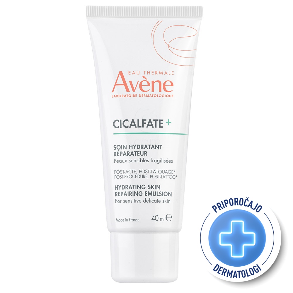 Avene Cicalfate+, obnavljajoča vlažilna emulzija (40 ml)