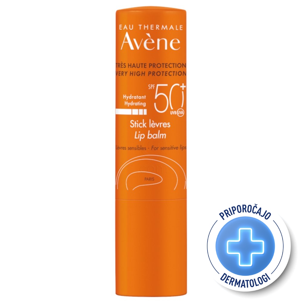 Avene Sun, stik za ustnice - ZF50+ (3 g)