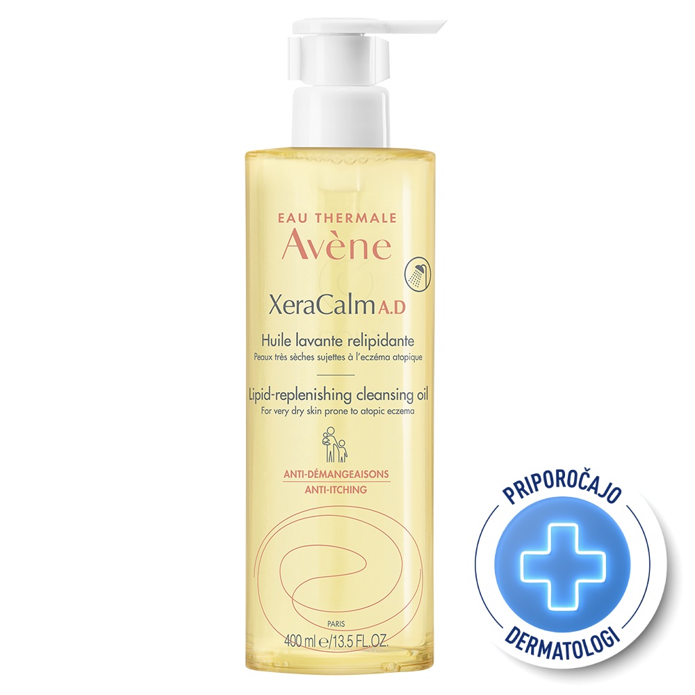 Avene  XeraCalm A.D, relipidirajoče olje za čiščenje (400 ml)