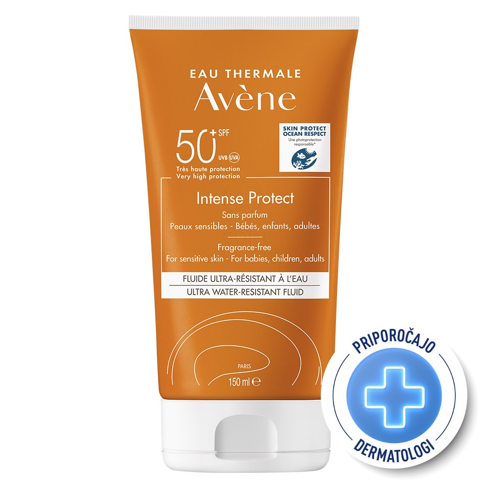 Avene Sun Intense Protect, zelo visoka zaščita pred soncem - ZF50+ (150 ml)