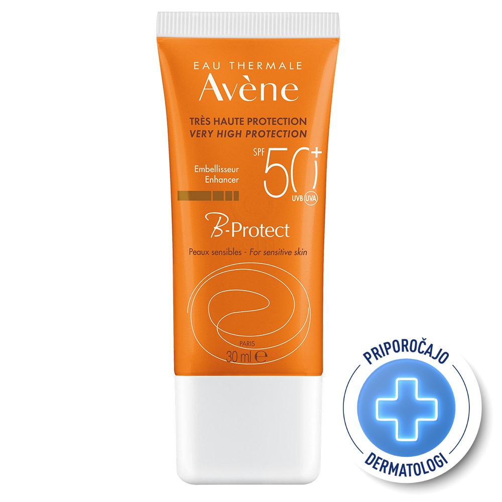 Avene Sun, zelo visoka zaščita B-protect krema - ZF50+ (30 ml)