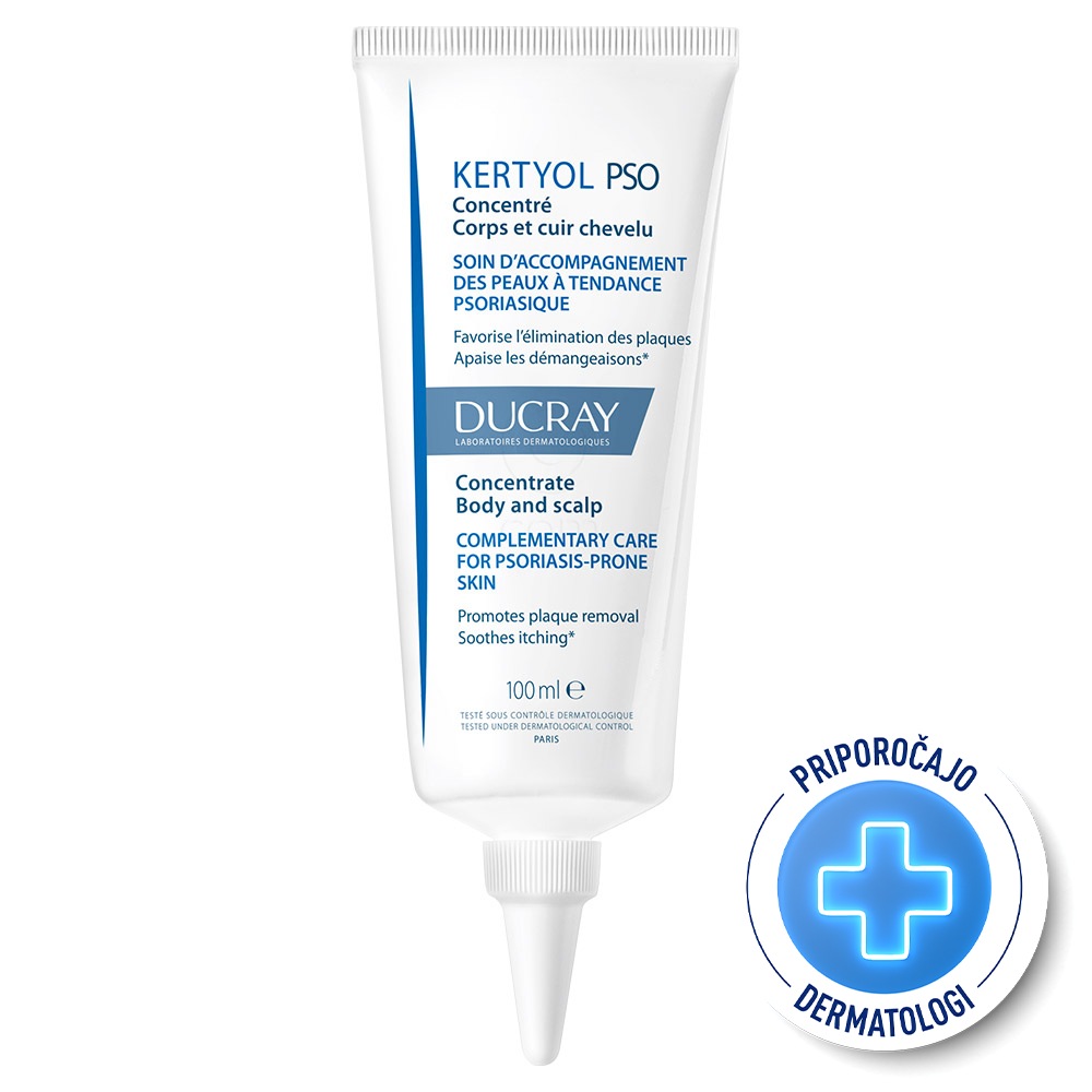 Ducray Kertyol P.S.O., koncentrat za lokalno uporabo (100 ml)