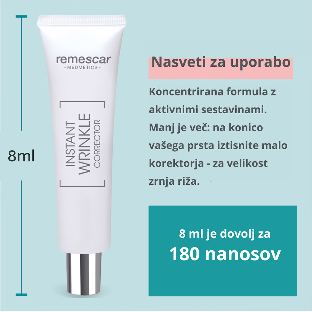 Remescar, instant korektor gub (8 ml)