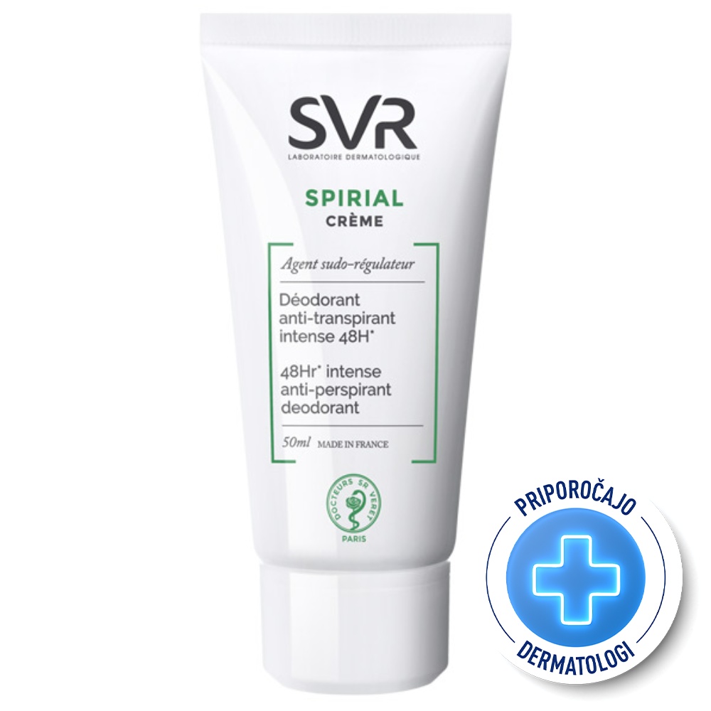 SVR Spirial, krema za regulacijo potenja (50 ml) 