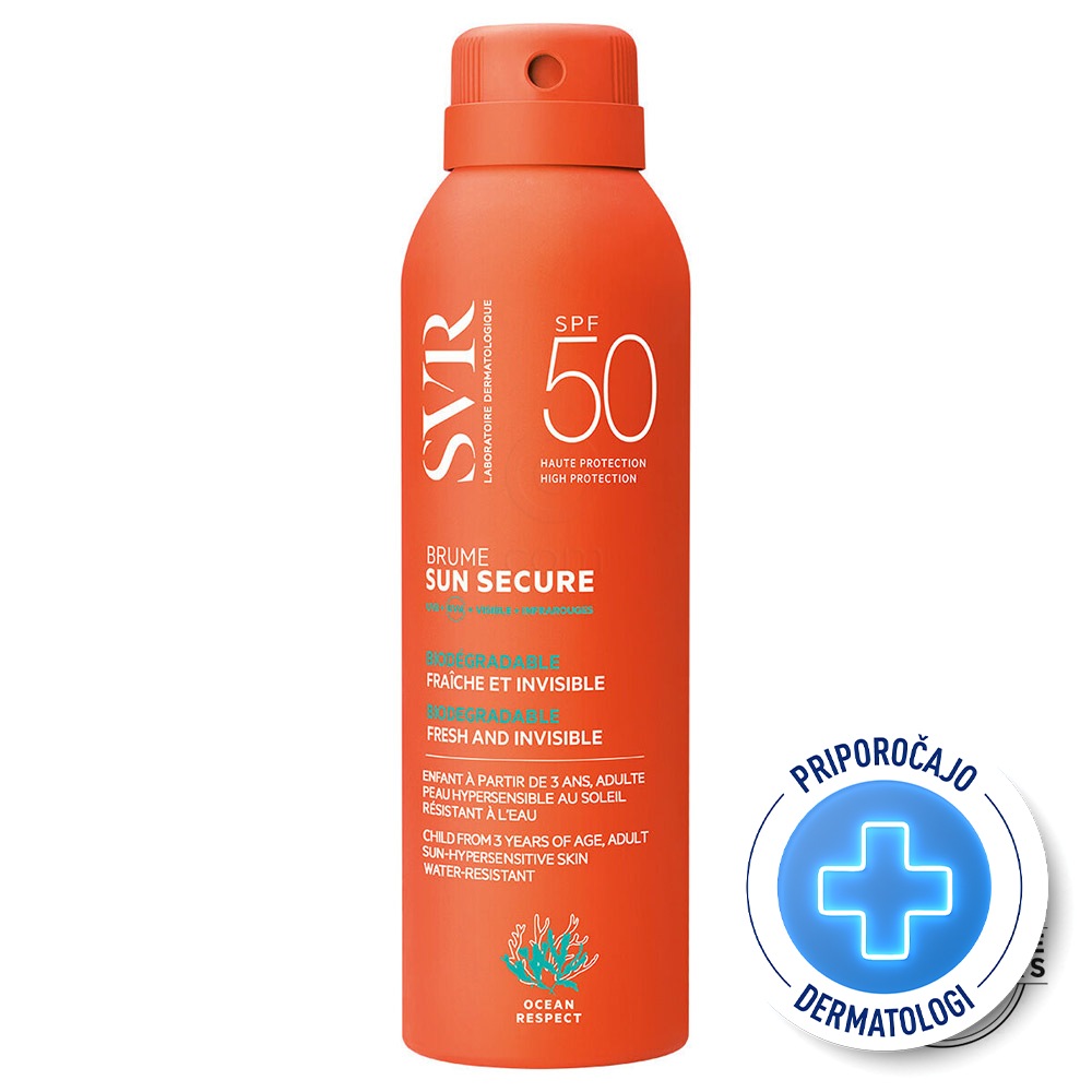 SVR Sun Secure Mist, sprej za zaščito pred soncem - ZF50 (200 ml)