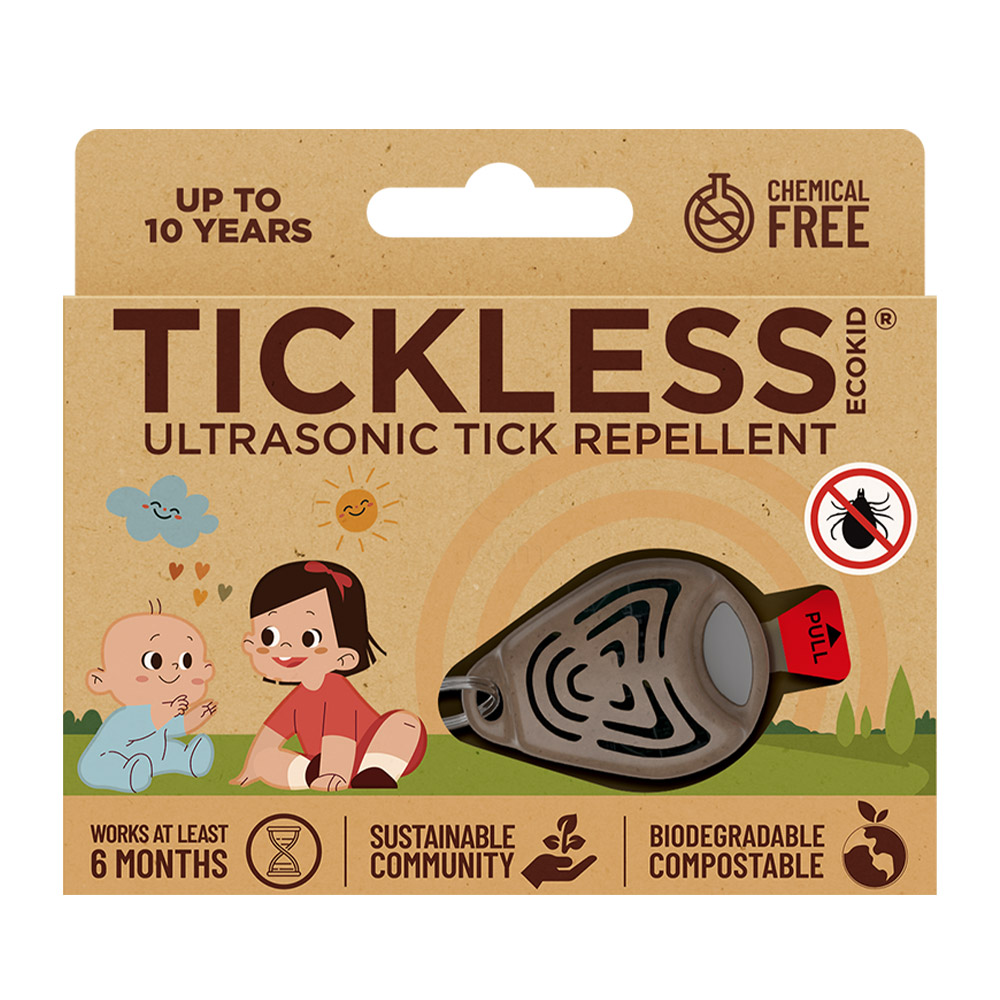 Tickless ECO Kid, ultrazvočni odganjalec klopov za ljudi - ECO (1 naprava)