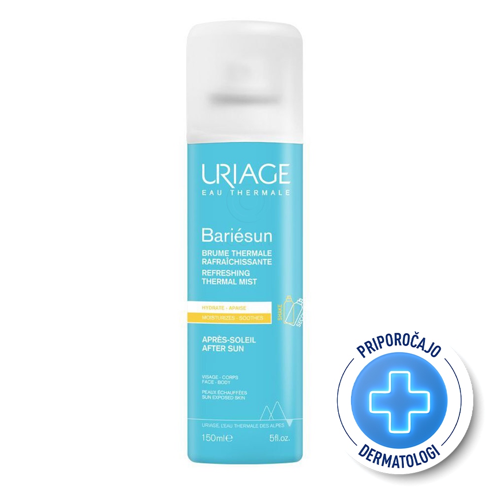 Uriage Bariesun Aftersun Mist, pršilo za nego kože po sončenju (150 ml)