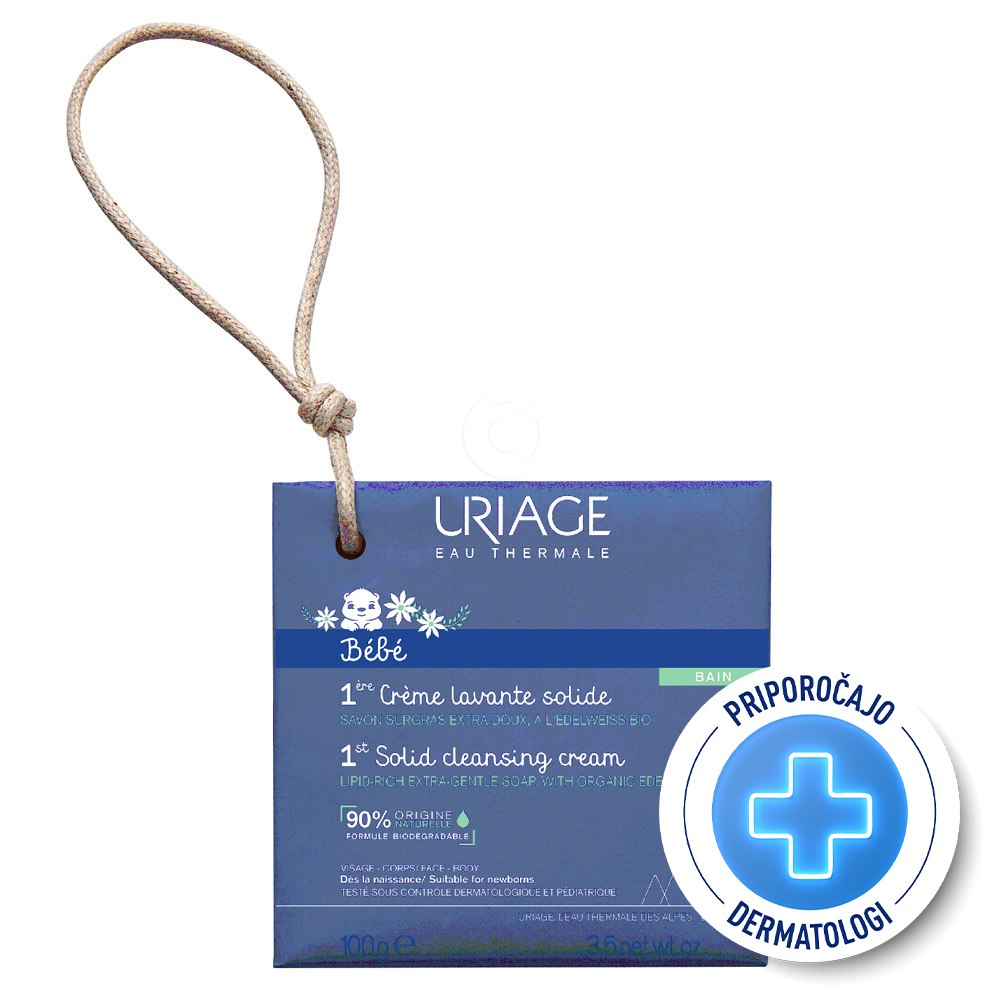 Uriage 1er Creme Lavante, milo za umivanje (100 g)