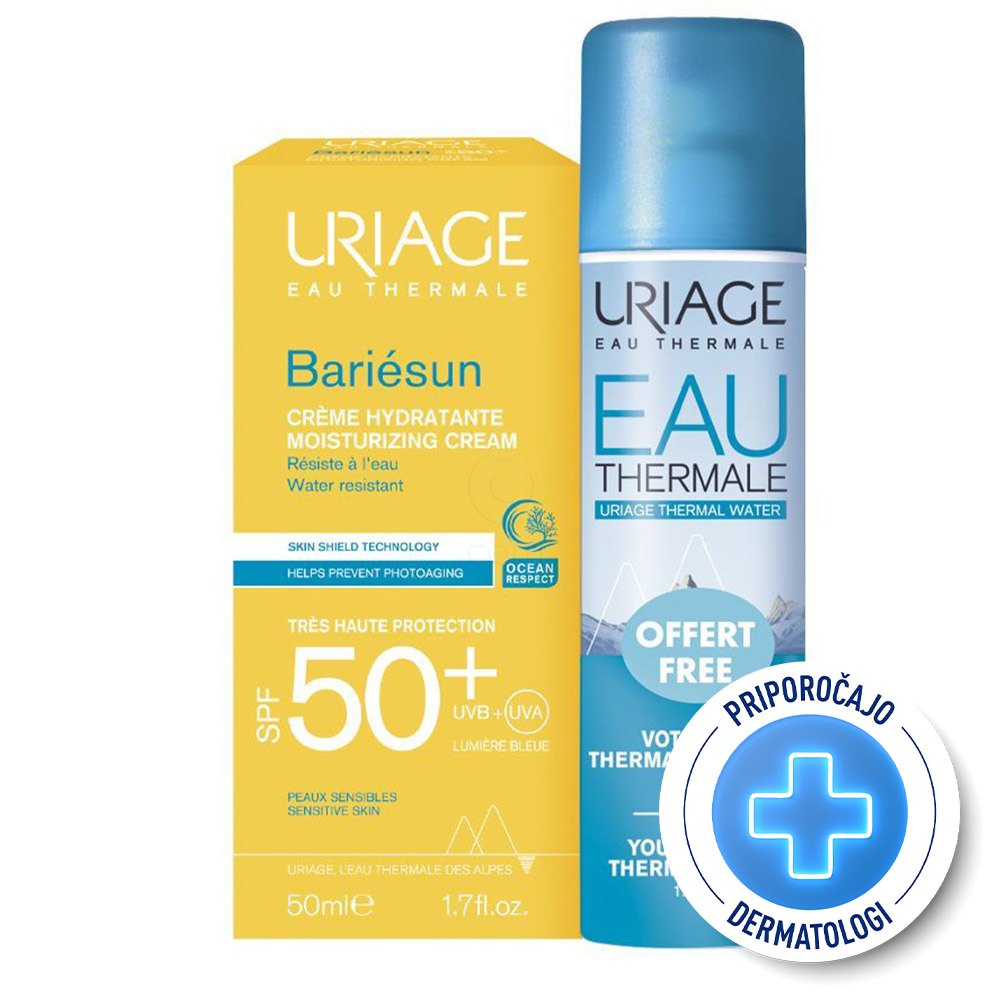 Uriage Bariesun, krema za zaščito pred soncem - ZF50+ (50 ml)