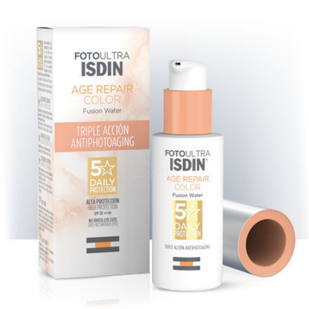 ISDIN Fotoultra Age Repair, obarvana krema za obraz - ZF 50 (50 ml)