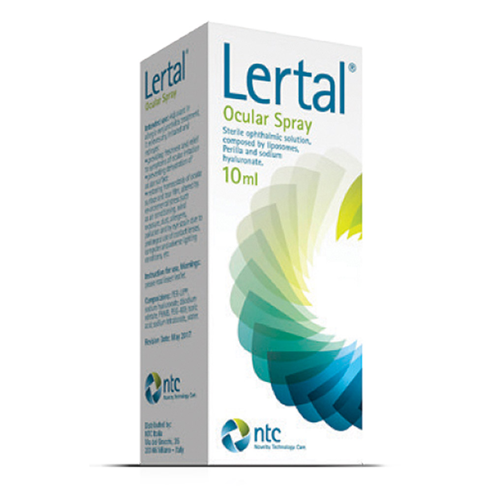 Lertal, pršilo za oči (10 ml)