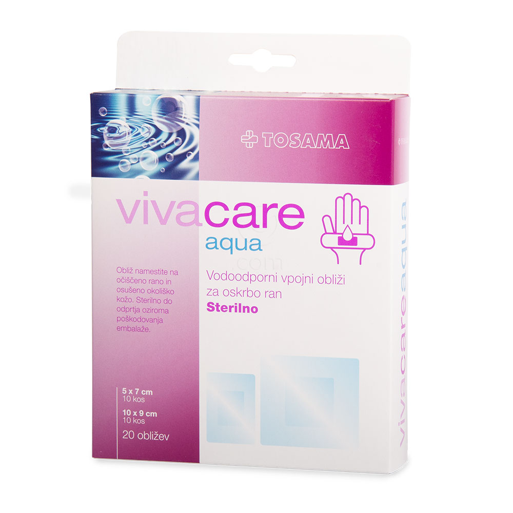 vivacare aqua, obliži (20 obližev)