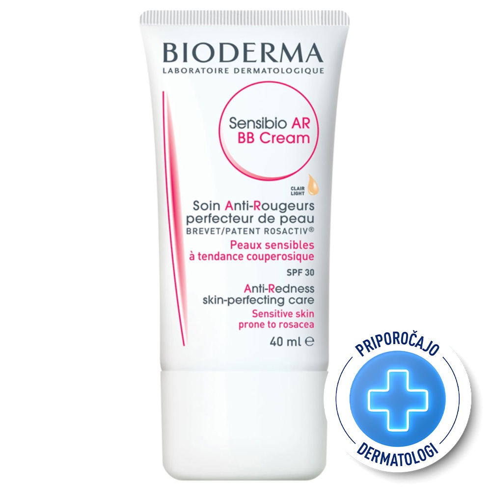 Bioderma Sensibio AR BB, krema proti rdečici (40 ml)