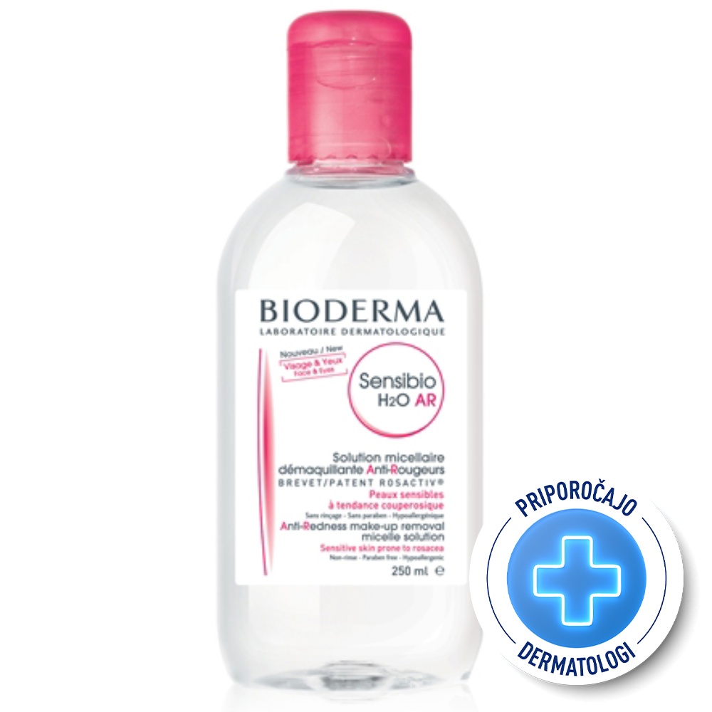 Bioderma Sensibio H2O AR, micelarni losjon za čiščenje (250 ml)