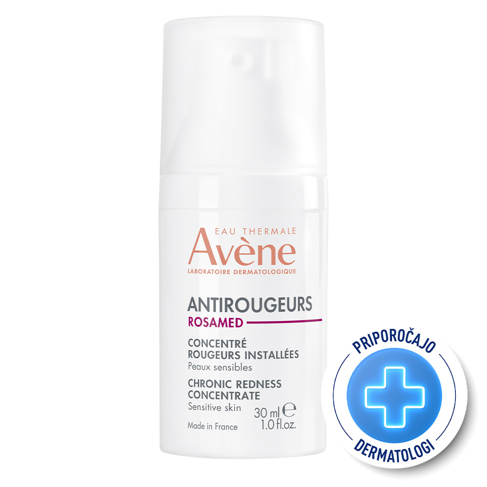 Avene Antirougeurs Rosamed, koncentrat za nego kronične rdečice (30 ml)