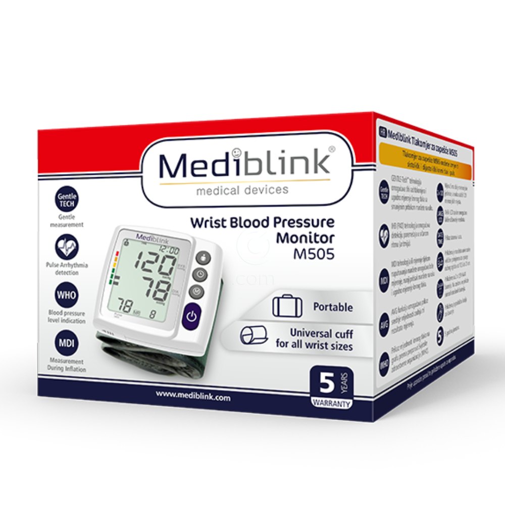 mediblink-m505-zapestni-merilnik-krvnega-tlaka-1-aparat