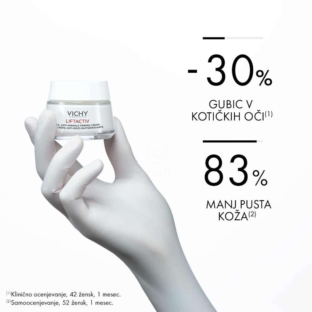 Vichy Liftactiv Supreme, dnevna krema za obraz za suho kožo proti znakom staranja (50 ml)