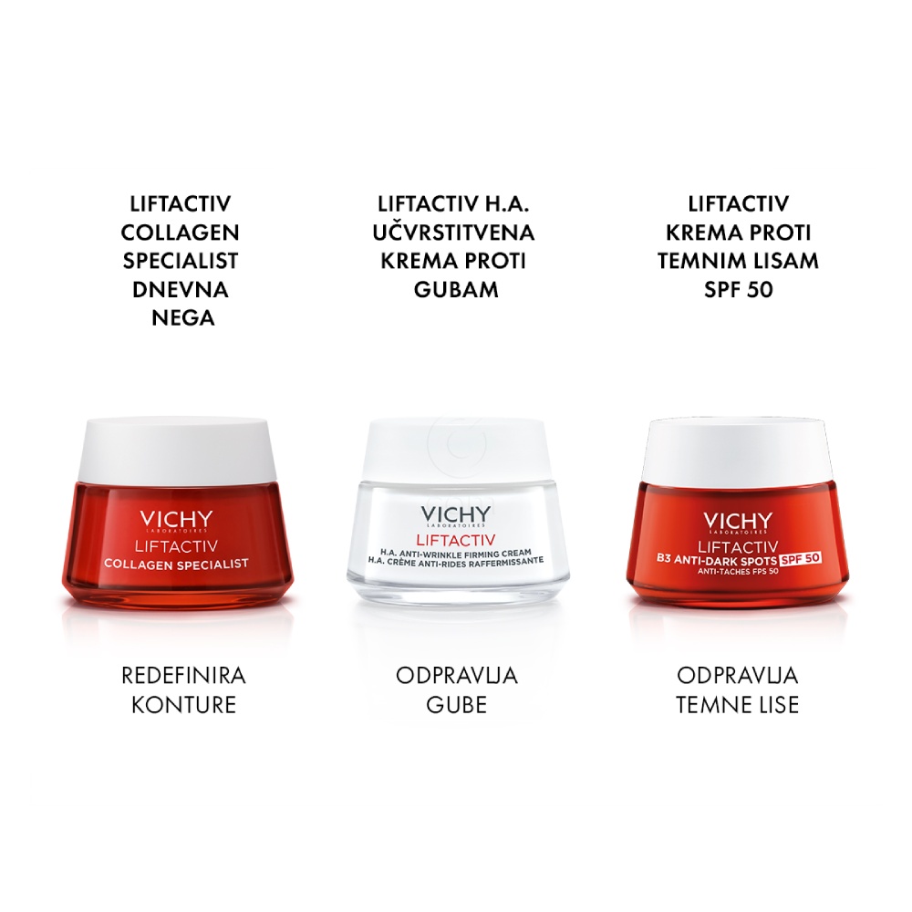 Vichy Liftactiv Supreme, dnevna krema za obraz za suho kožo proti znakom staranja (50 ml)