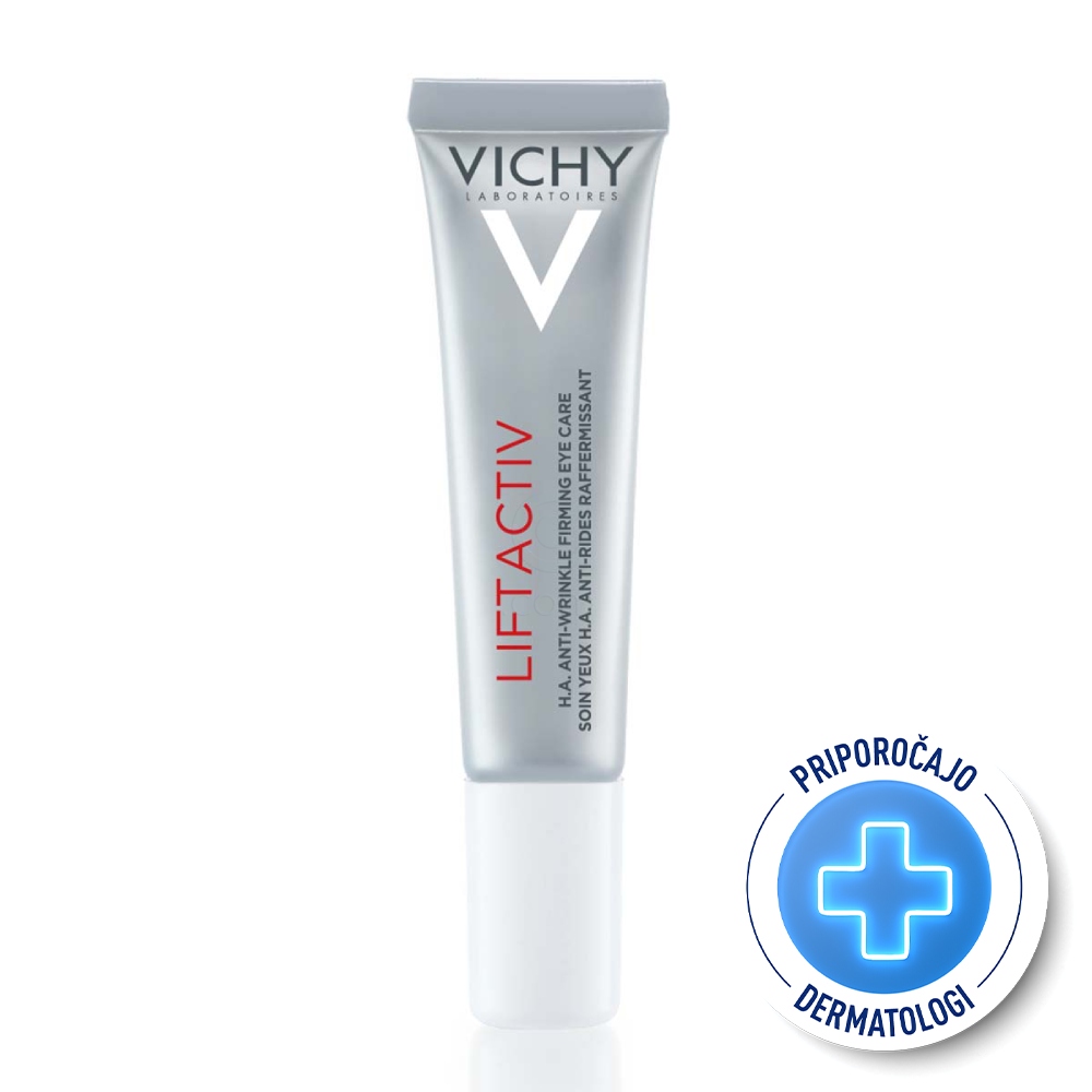 Vichy Liftactiv H.A., nega za učvrstitev predela okoli oči s hialuronsko kislino (15 ml)