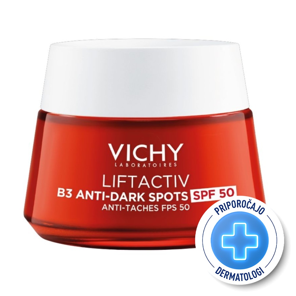 Vichy Liftactiv B3 Anti-Dark Spots, krema proti hiperpigmentacijskim madežem in gubam - ZF50 (50 ml)