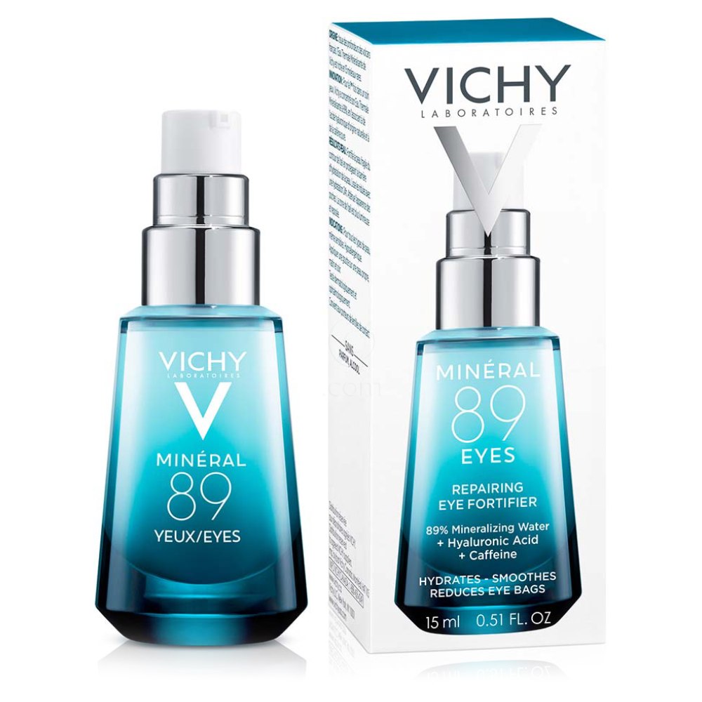 Vichy Mineral 89 Eyes, koncentrat za področje okoli oči (15 ml)