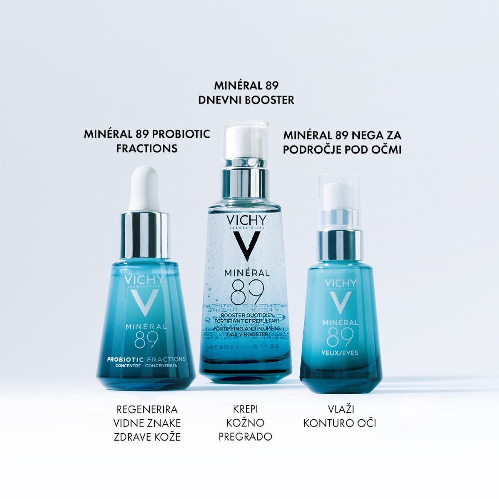 Vichy Mineral 89 Eyes, koncentrat za področje okoli oči (15 ml)