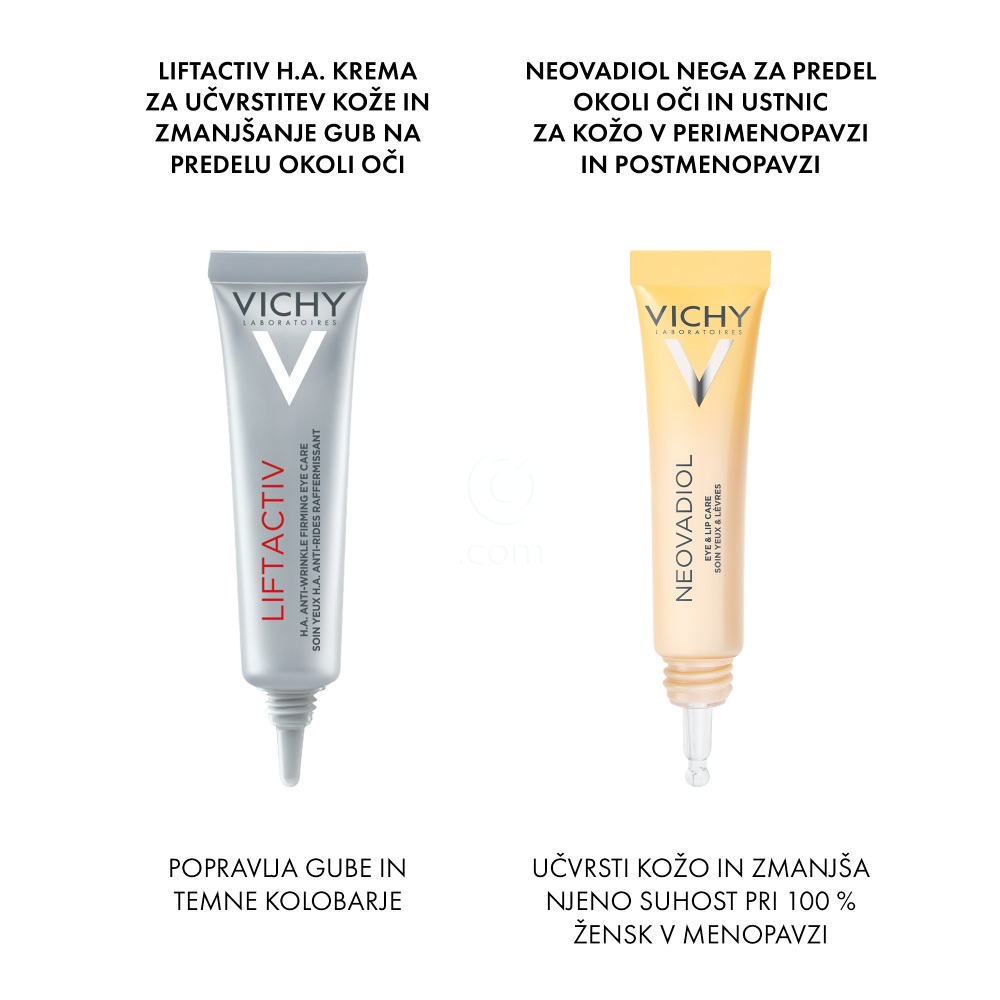 Vichy Neovadiol, multikorektivna krema za področje okoli oči in ustnic (15 ml)