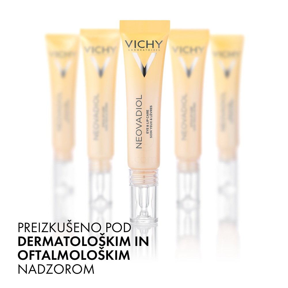 Vichy Neovadiol, multikorektivna krema za področje okoli oči in ustnic (15 ml)