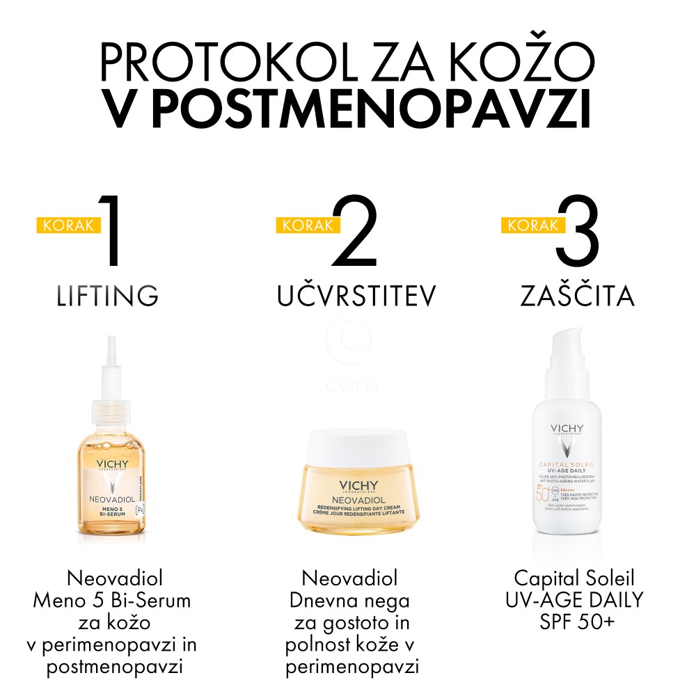 Vichy Neovadiol Meno 5 BI-Serum, serum za nego kože v menopavzi in post menopavzi (30 ml)