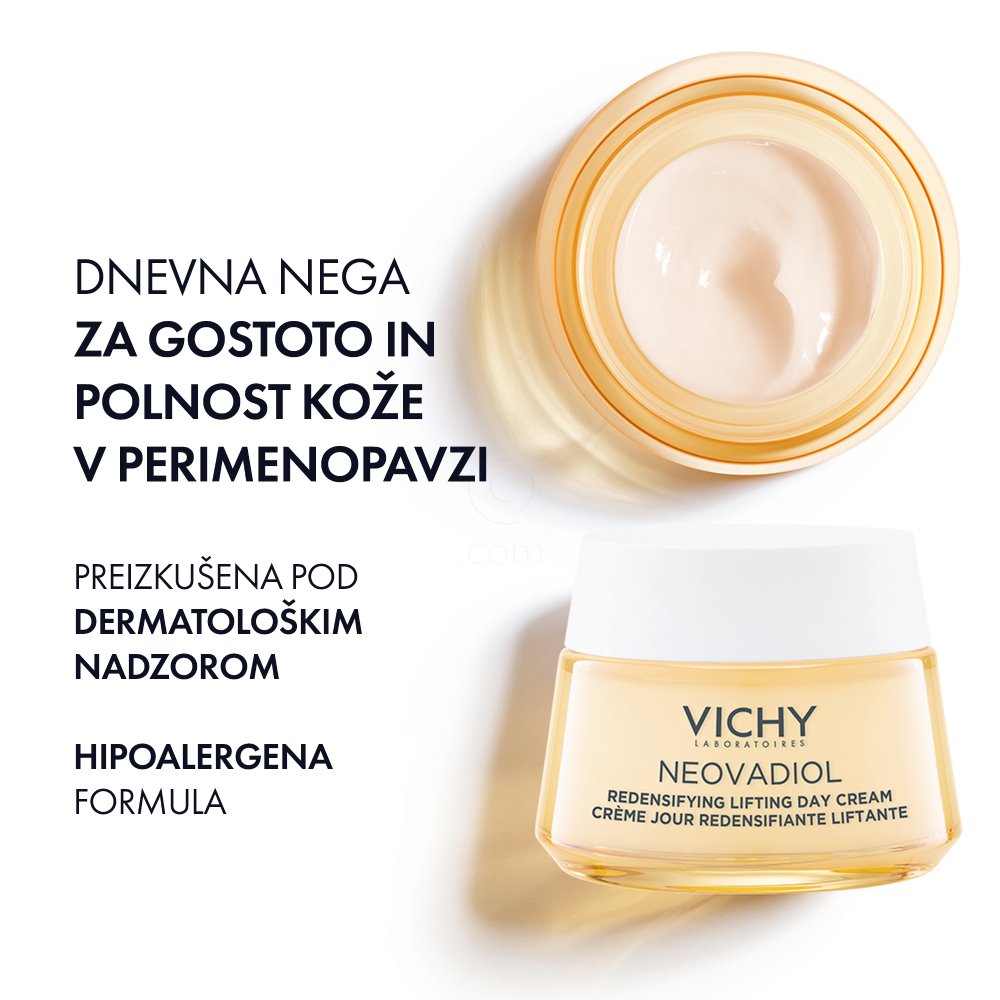 Vichy Neovadiol, dnevna nega za gostoto in polnost kože v menopavzi - za suho kožo (50 ml)