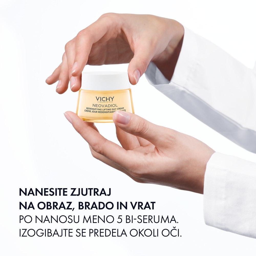 Vichy Neovadiol, dnevna nega za gostoto in polnost kože v menopavzi - za suho kožo (50 ml)
