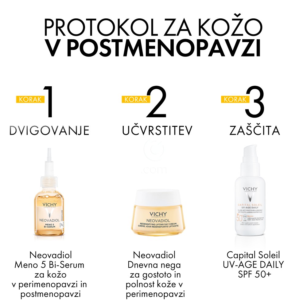 Vichy Neovadiol, dnevna nega za gostoto in polnost kože v menopavzi - za suho kožo (50 ml)