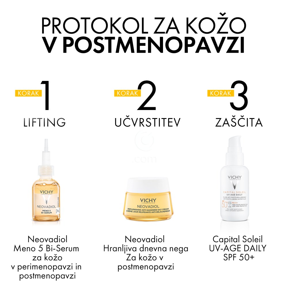 Vichy Neovadiol, dnevna nega v postmenopavzi za zelo suho in zrelo kožo (50 ml)