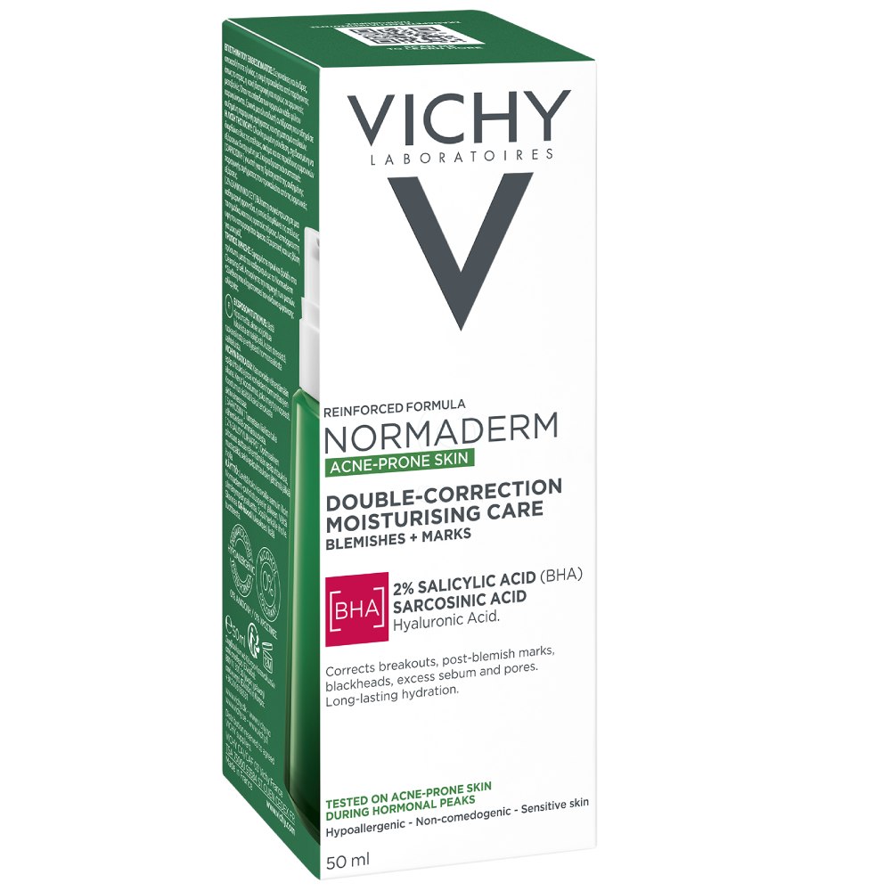 Vichy Normaderm Phytosolution, dnevna nega za mastno kožo nagnjeno k nepravilnostim (50 ml)