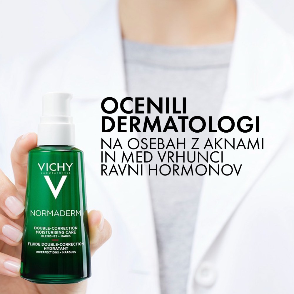 Vichy Normaderm Phytosolution, dnevna nega za mastno kožo nagnjeno k nepravilnostim (50 ml)