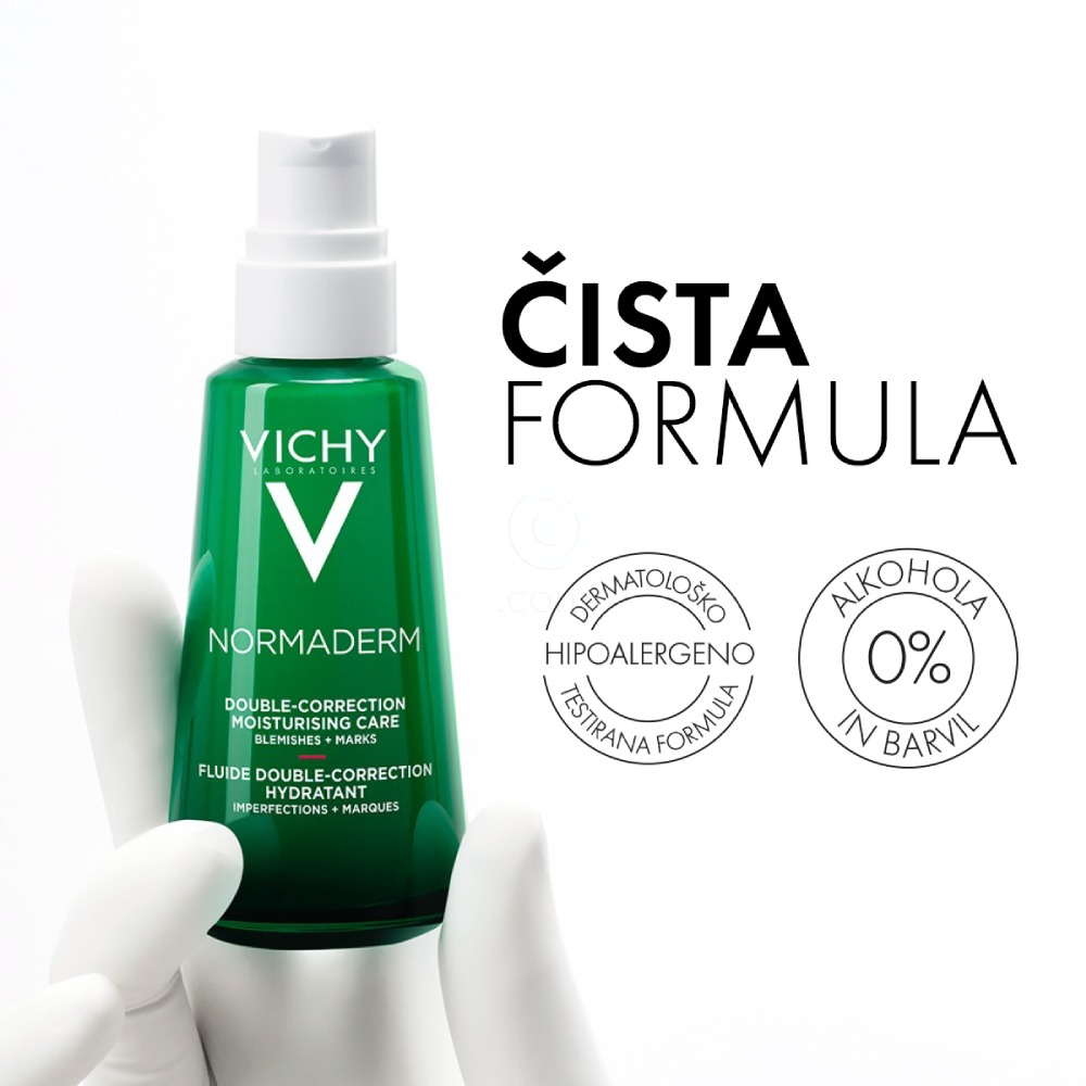 Vichy Normaderm Phytosolution, dnevna nega za mastno kožo nagnjeno k nepravilnostim (50 ml)