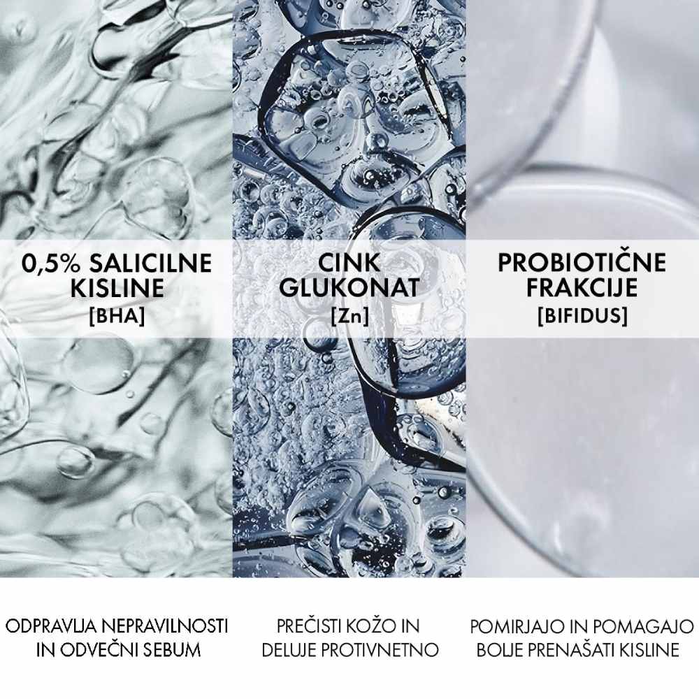 Vichy Normaderm Phytosolution, čistilni gel za občutljivo in mastno kožo (400 ml)