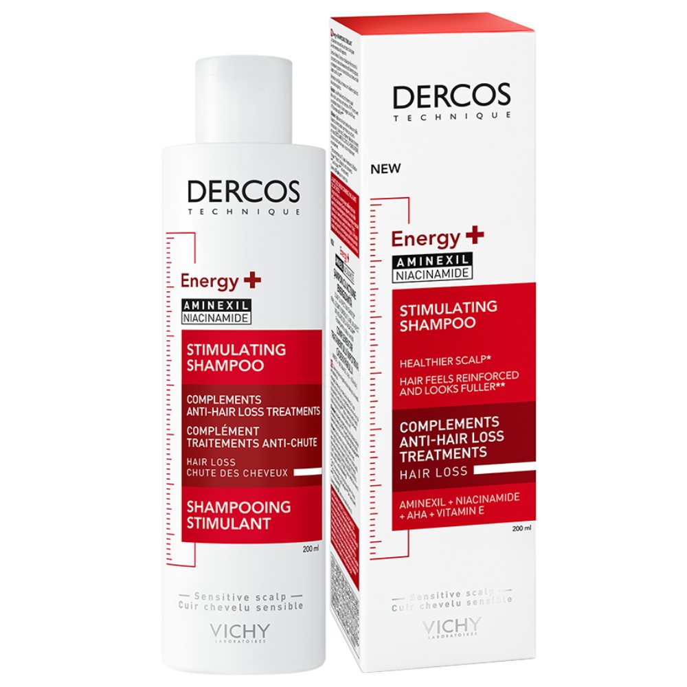 Darilo: Vichy Dercos Aminexil Energisant, šampon proti izpadanju las (50 ml)