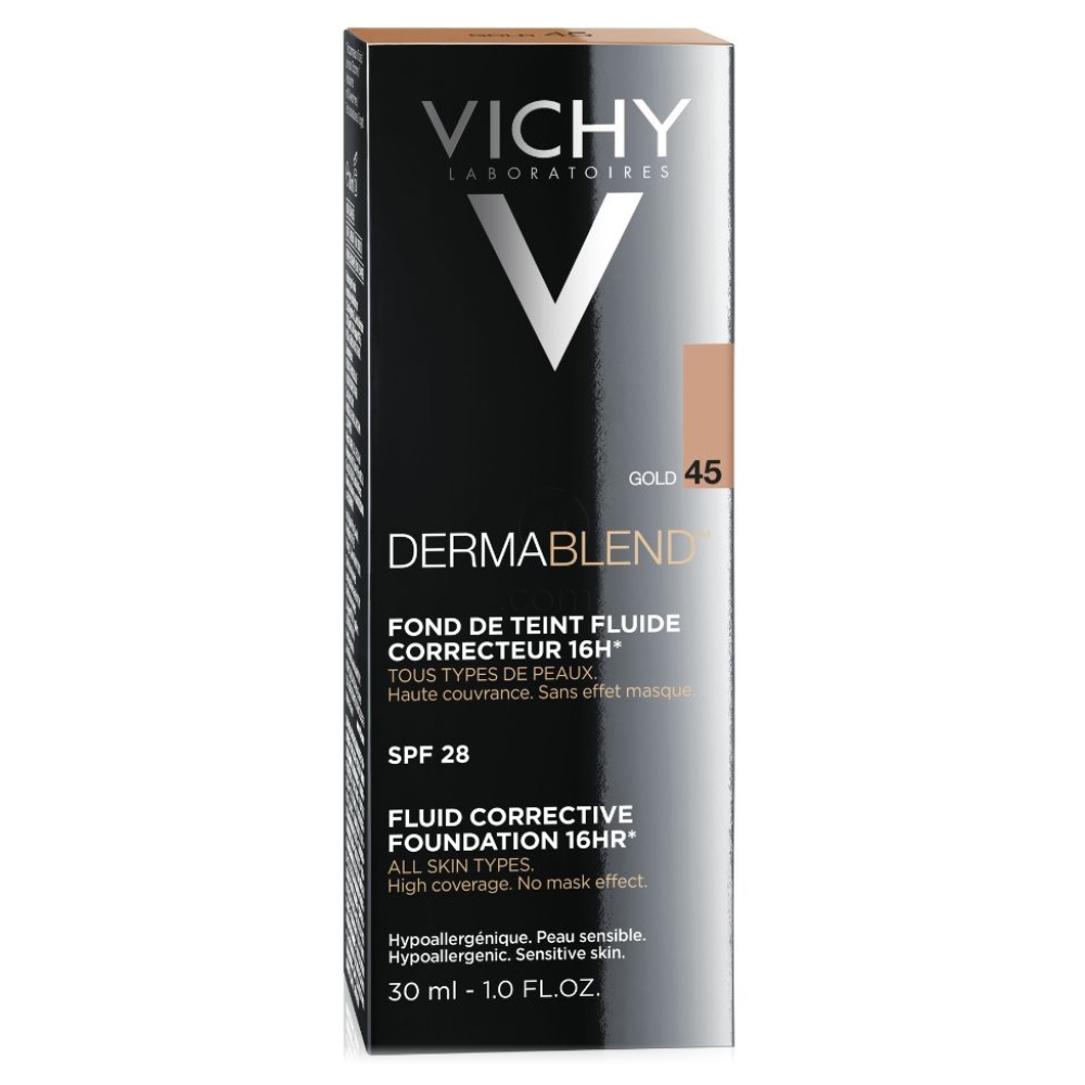 Vichy Dermablend-45-Gold, tekoči korektivni puder (30 ml)