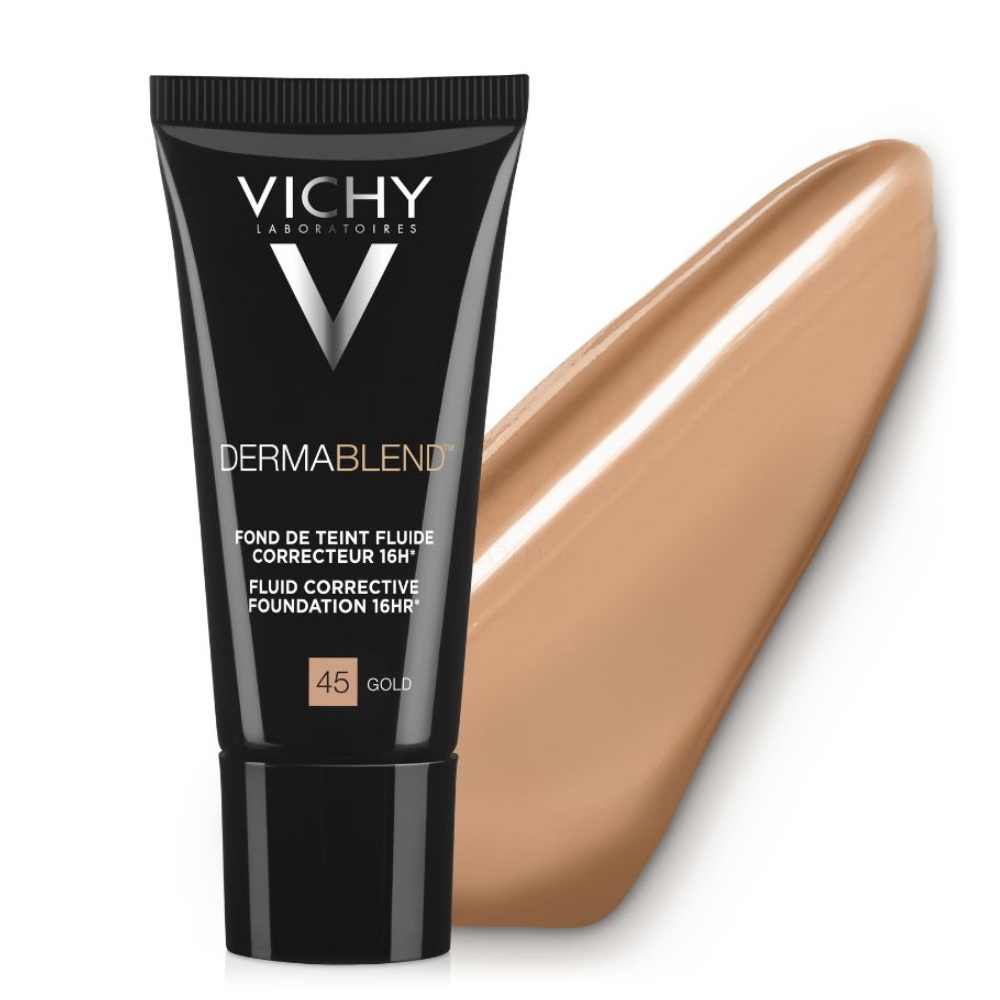 Vichy Dermablend-45-Gold, tekoči korektivni puder (30 ml)