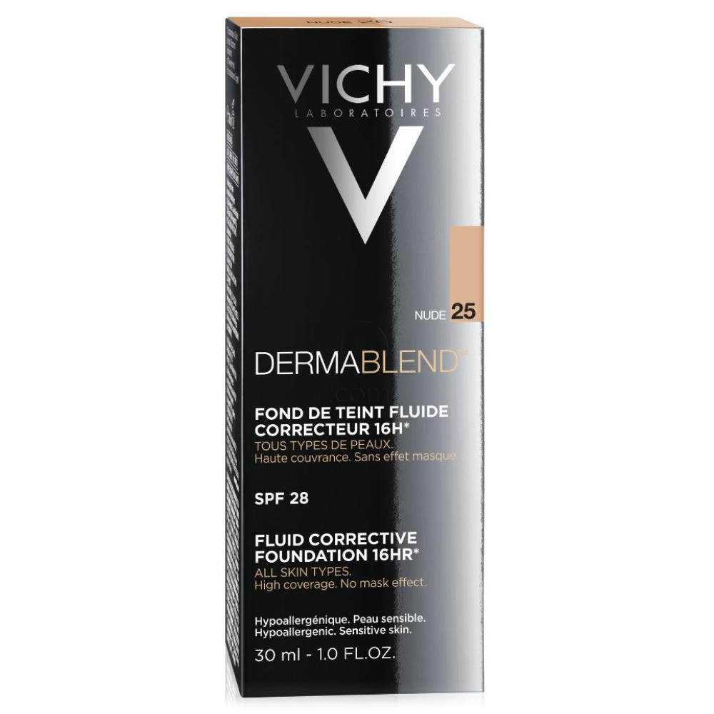 Vichy Dermablend-25-Nude, tekoči korektivni puder (30 ml)