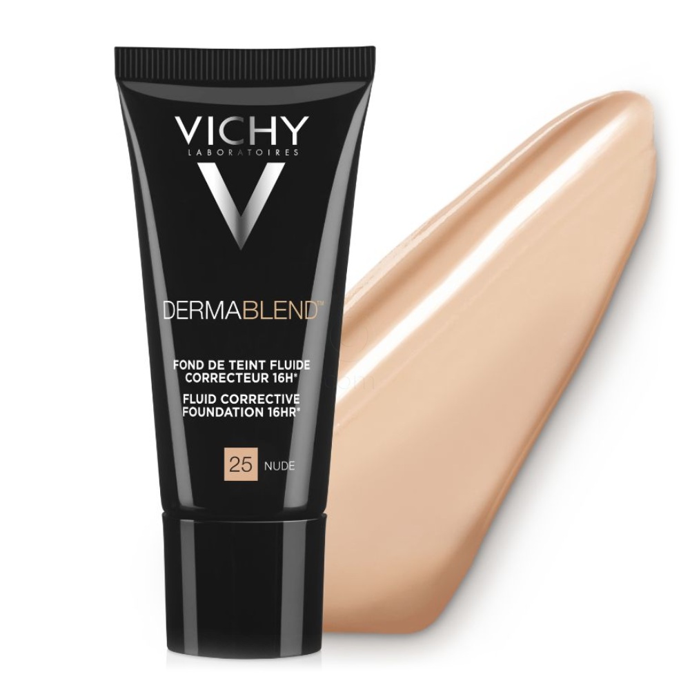 Vichy Dermablend-25-Nude, tekoči korektivni puder (30 ml)