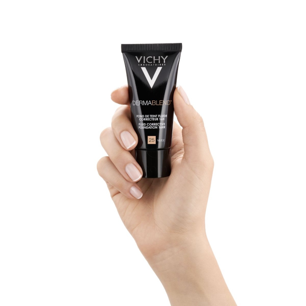Vichy Dermablend-25-Nude, tekoči korektivni puder (30 ml)