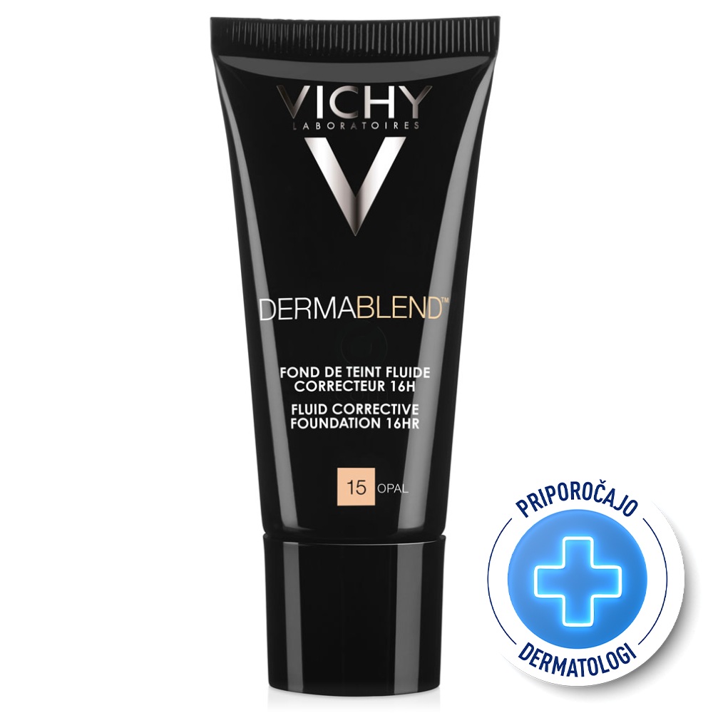 Vichy Dermablend-15-Opal, tekoči korektivni puder (30 ml)
