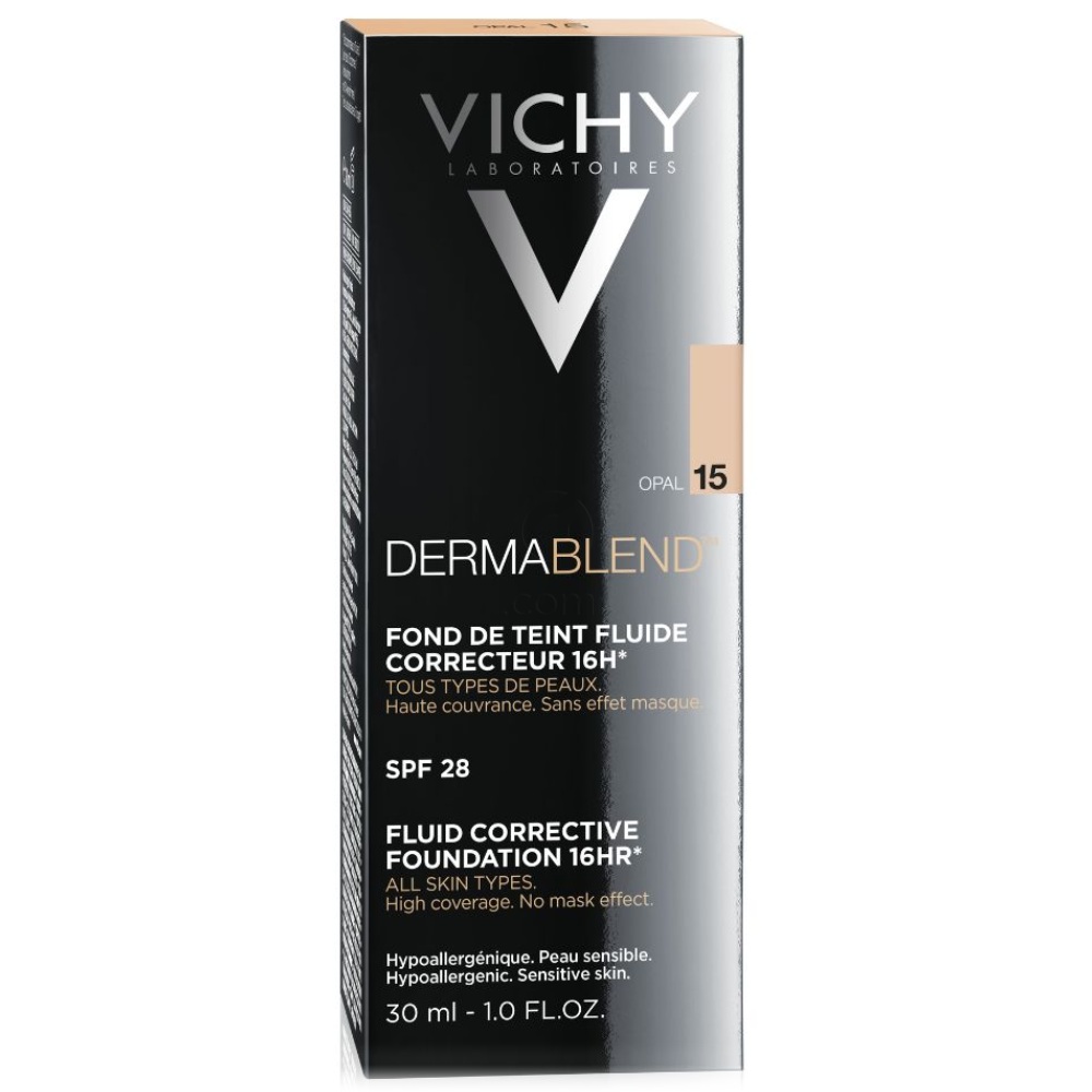 Vichy Dermablend-15-Opal, tekoči korektivni puder (30 ml) 