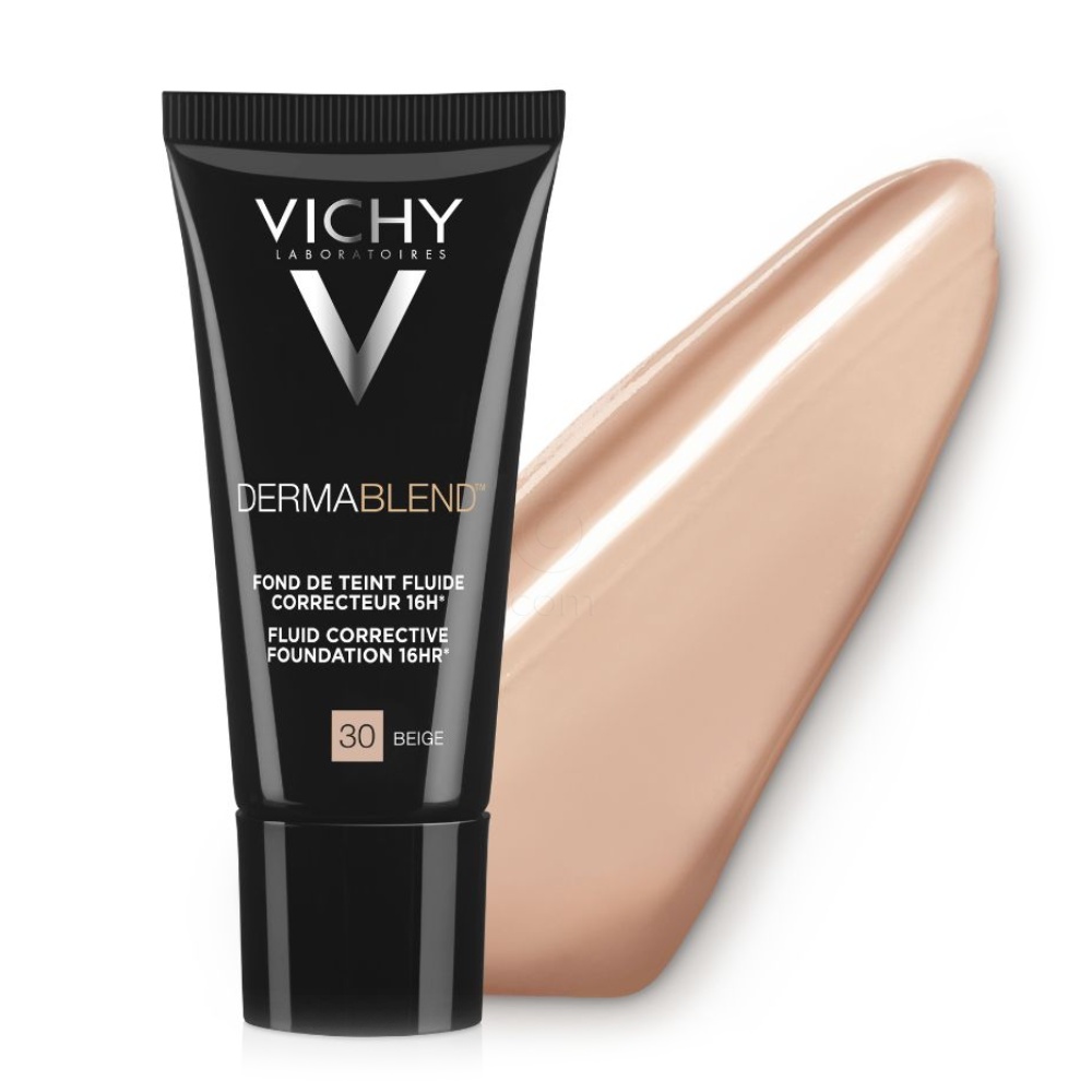 Vichy Dermablend-30-Beige, tekoči korektivni puder (30 ml)